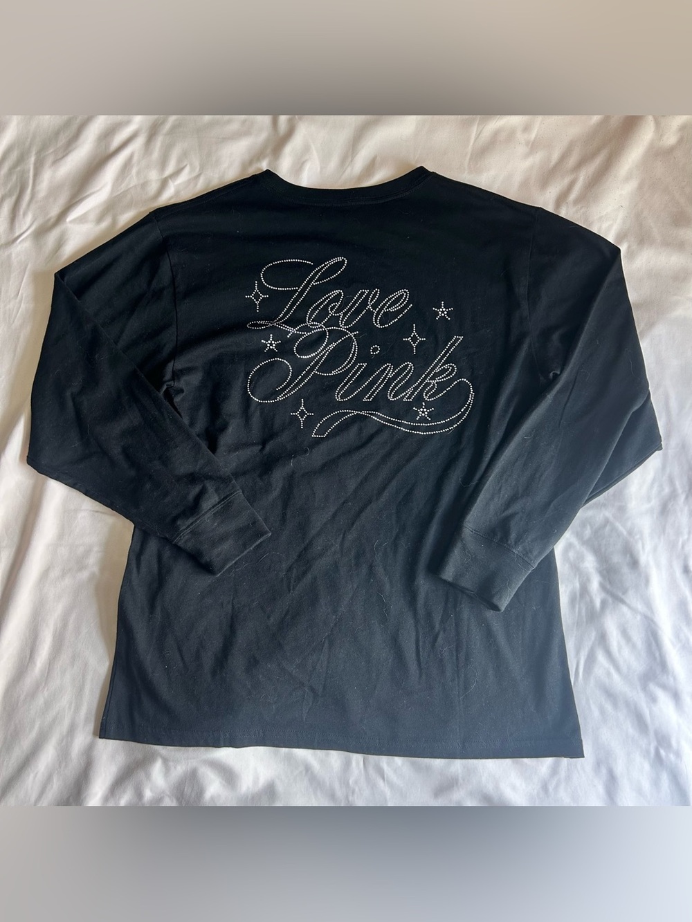 Victoria’s Secret PINK Limited Edition Campus Long Sleeve Tee – Small